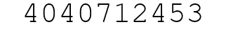 Number 4040712453.