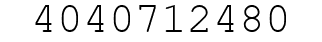 Number 4040712480.