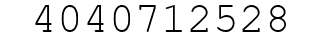 Number 4040712528.