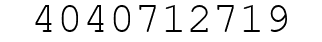 Number 4040712719.