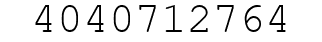 Number 4040712764.