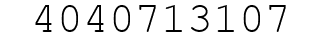 Number 4040713107.