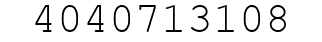 Number 4040713108.