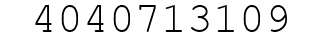 Number 4040713109.