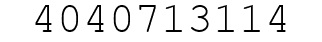 Number 4040713114.
