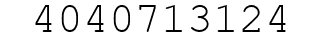 Number 4040713124.