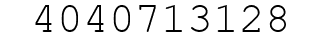Number 4040713128.