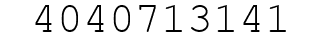 Number 4040713141.
