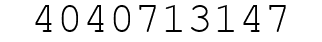 Number 4040713147.