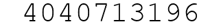Number 4040713196.
