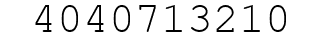 Number 4040713210.
