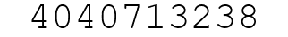 Number 4040713238.
