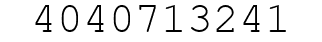 Number 4040713241.