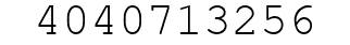 Number 4040713256.