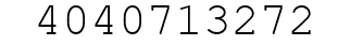 Number 4040713272.