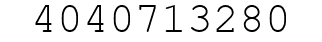 Number 4040713280.
