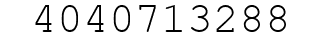Number 4040713288.