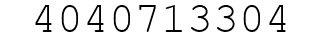 Number 4040713304.