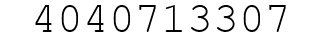 Number 4040713307.