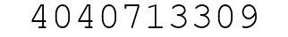 Number 4040713309.