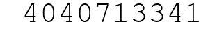 Number 4040713341.