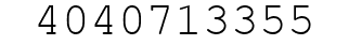 Number 4040713355.