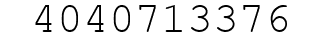 Number 4040713376.