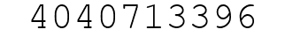 Number 4040713396.