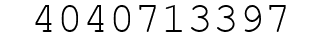 Number 4040713397.