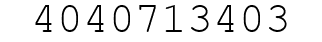 Number 4040713403.