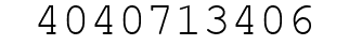 Number 4040713406.