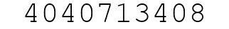 Number 4040713408.