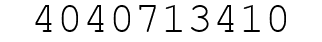 Number 4040713410.