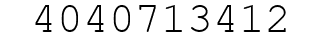 Number 4040713412.