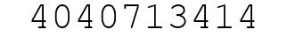 Number 4040713414.
