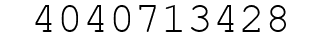 Number 4040713428.