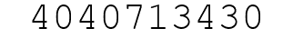 Number 4040713430.