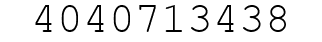 Number 4040713438.
