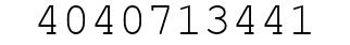 Number 4040713441.