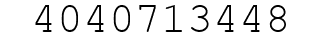Number 4040713448.