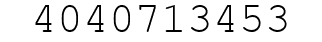 Number 4040713453.