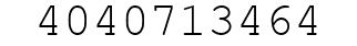 Number 4040713464.