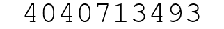 Number 4040713493.