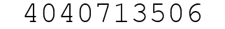 Number 4040713506.