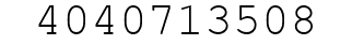 Number 4040713508.