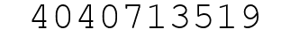 Number 4040713519.