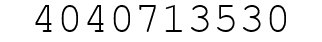 Number 4040713530.