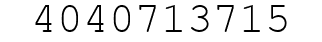 Number 4040713715.