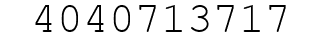 Number 4040713717.
