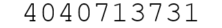 Number 4040713731.